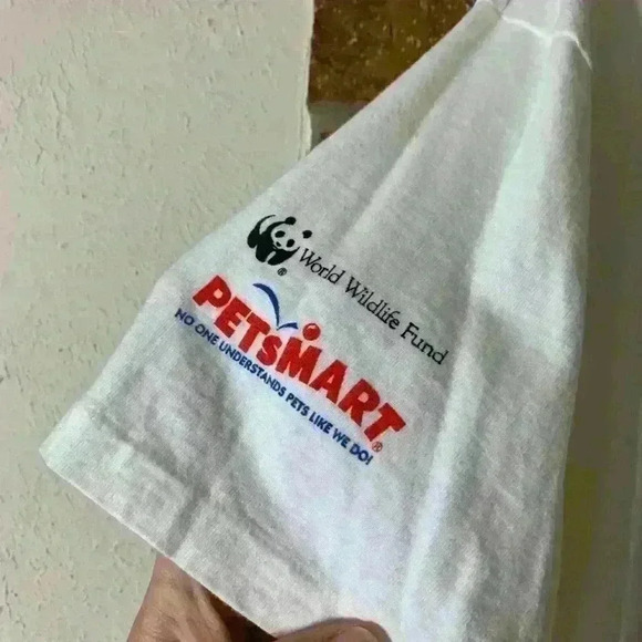 1990s Project for the Preservation of Animals white t-shirt - Picture 2 of 5